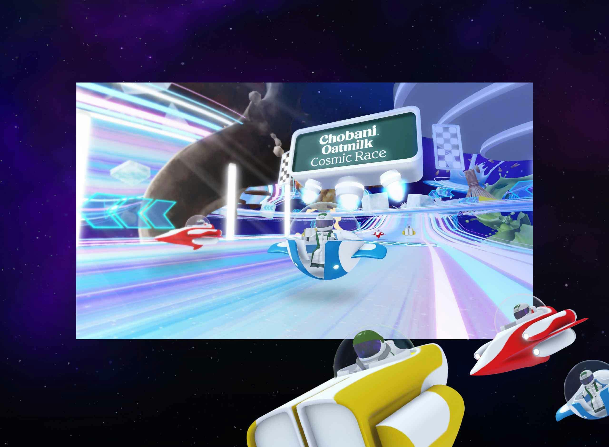 Chobani Enters the Metaverse with the Launch of Chobani™ Oatmilk Cosmic  Race on Roblox