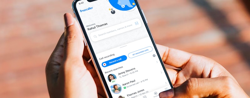 The feature image shows Truecaller app's Call Recording feature 