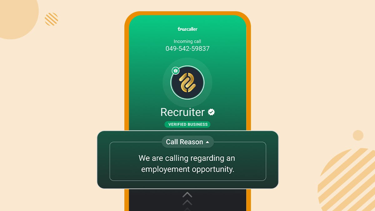 how call reason appears when someone calls