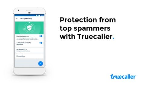 Get protection from top spammers with Truecaller