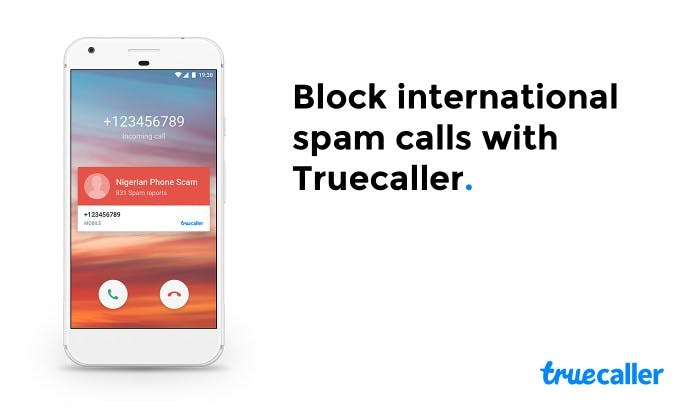 Block International Call with Truecaller