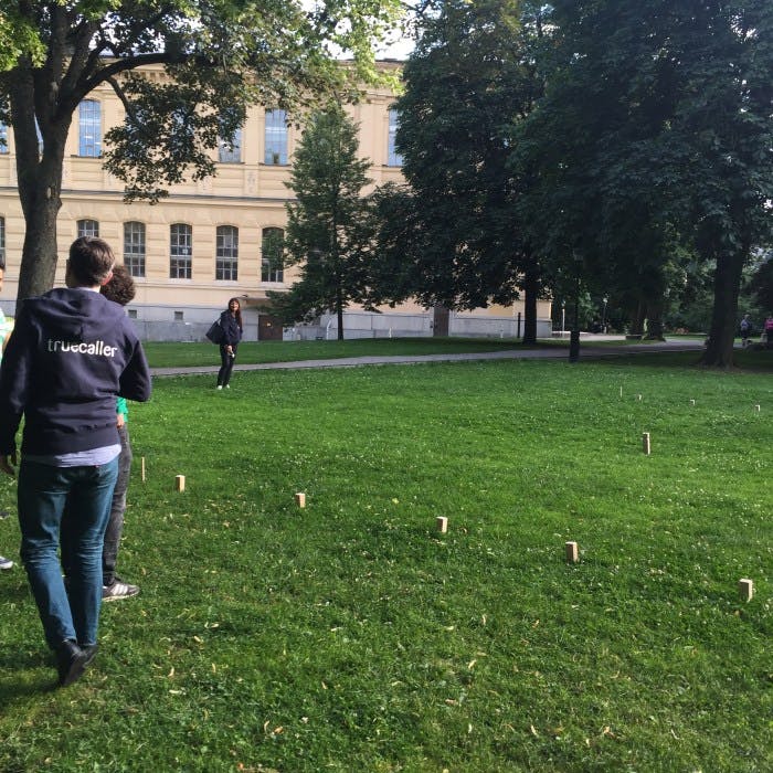 Kubb with Truecaller