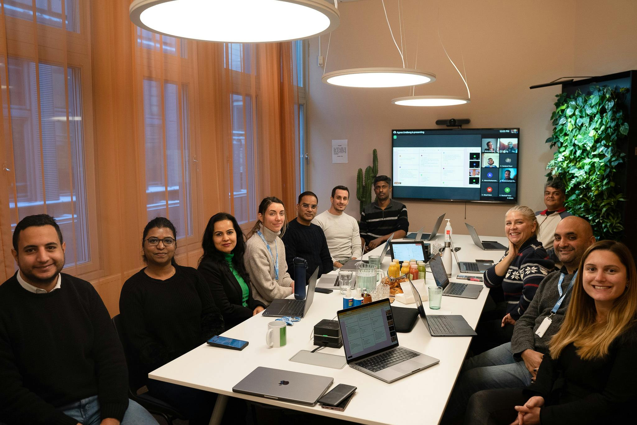 Ana Filote, Test Engineer at Truecaller attending the Culture Onboarding session