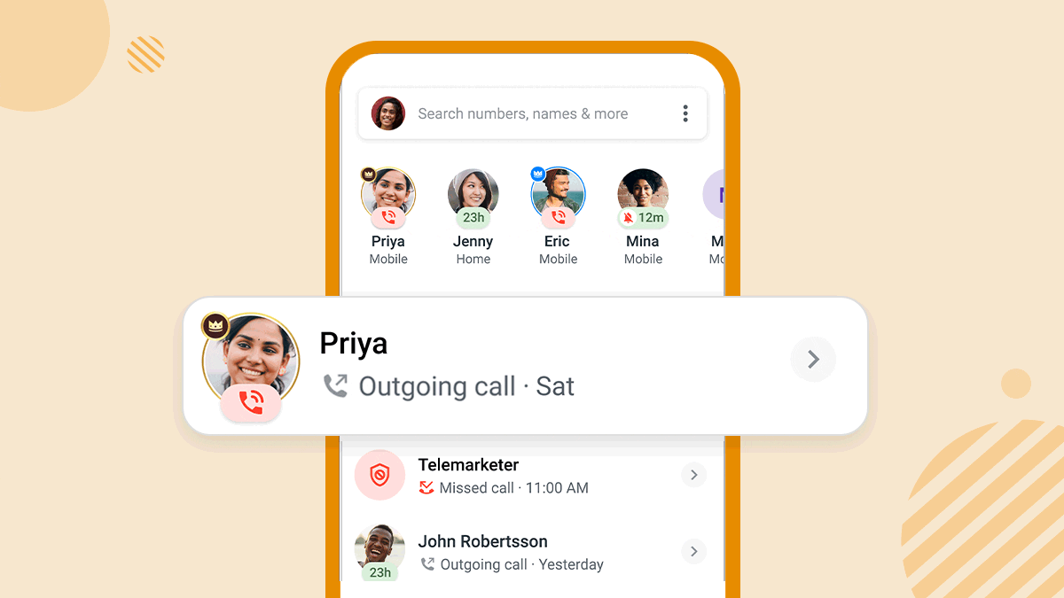 GIF demonstrates how what Call Availability feature is