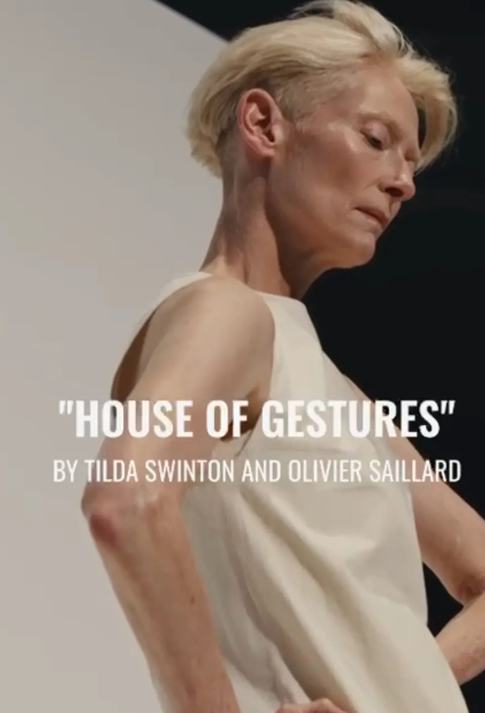 DOM PÉRIGNON - HOUSE OF GESTURES x TILDA SWINTON / JULIA HERVOUIN