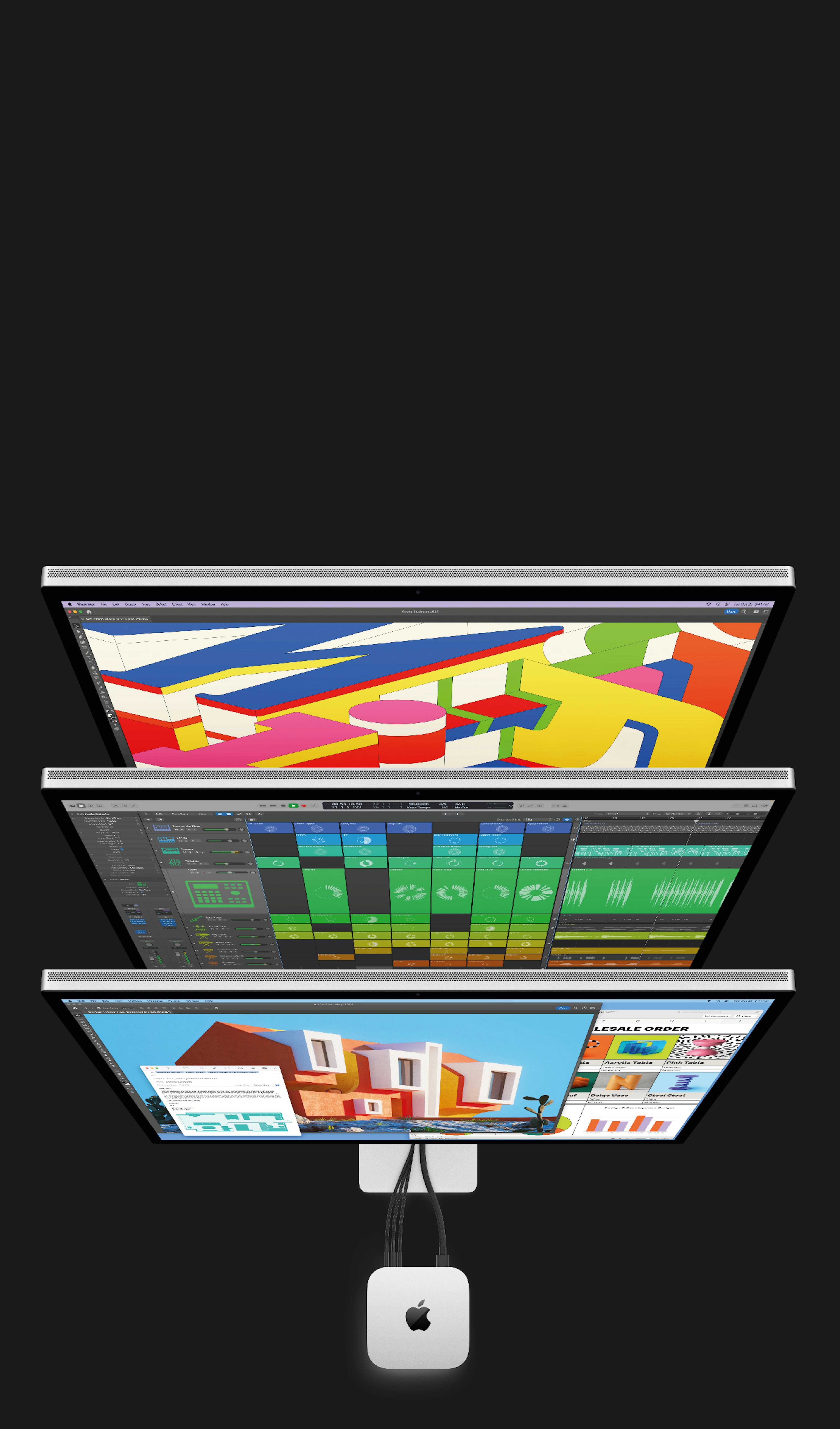 mac mini mit Displays
