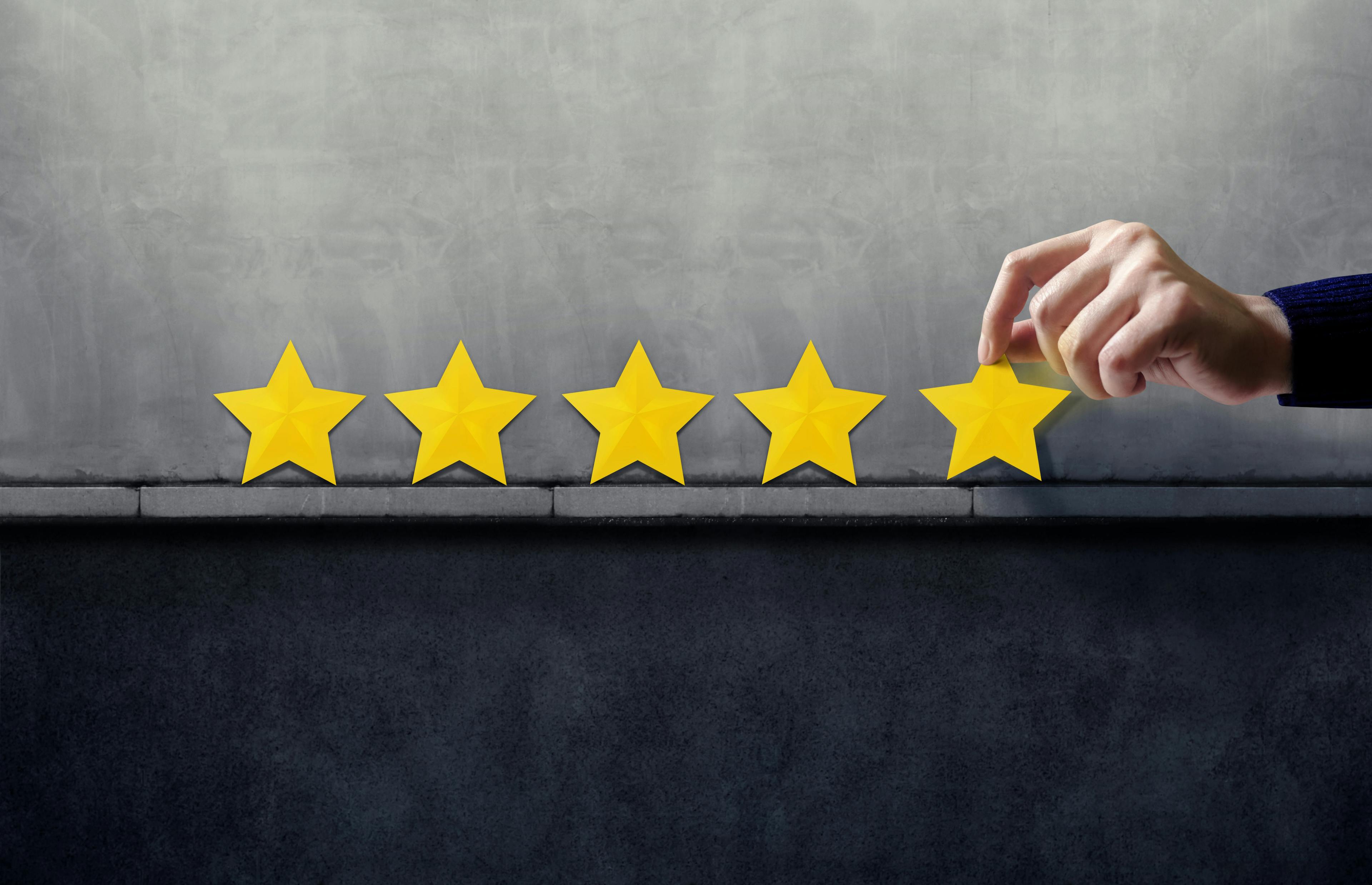 5 star rating