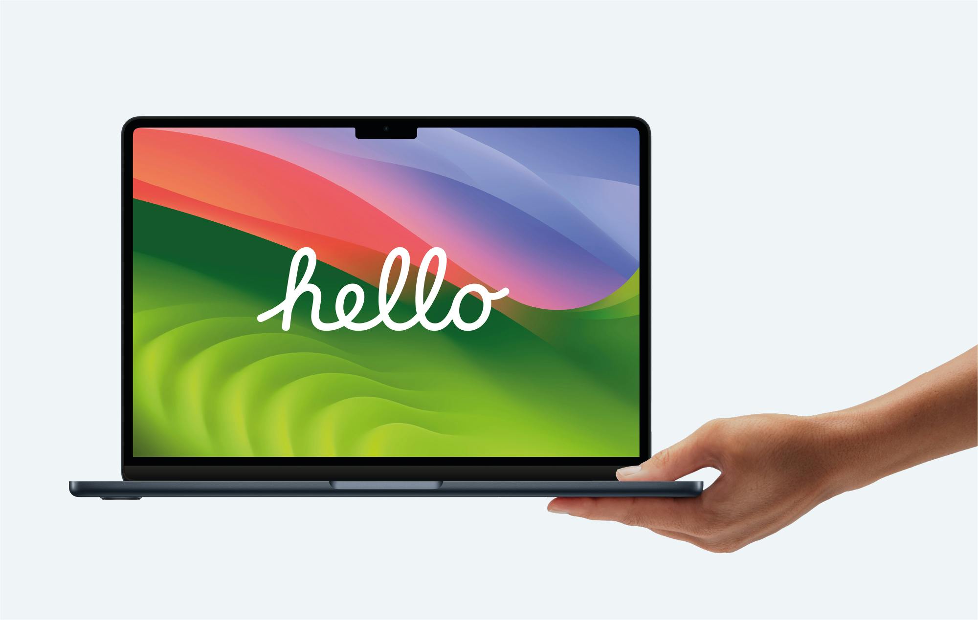 Handing over MacBook