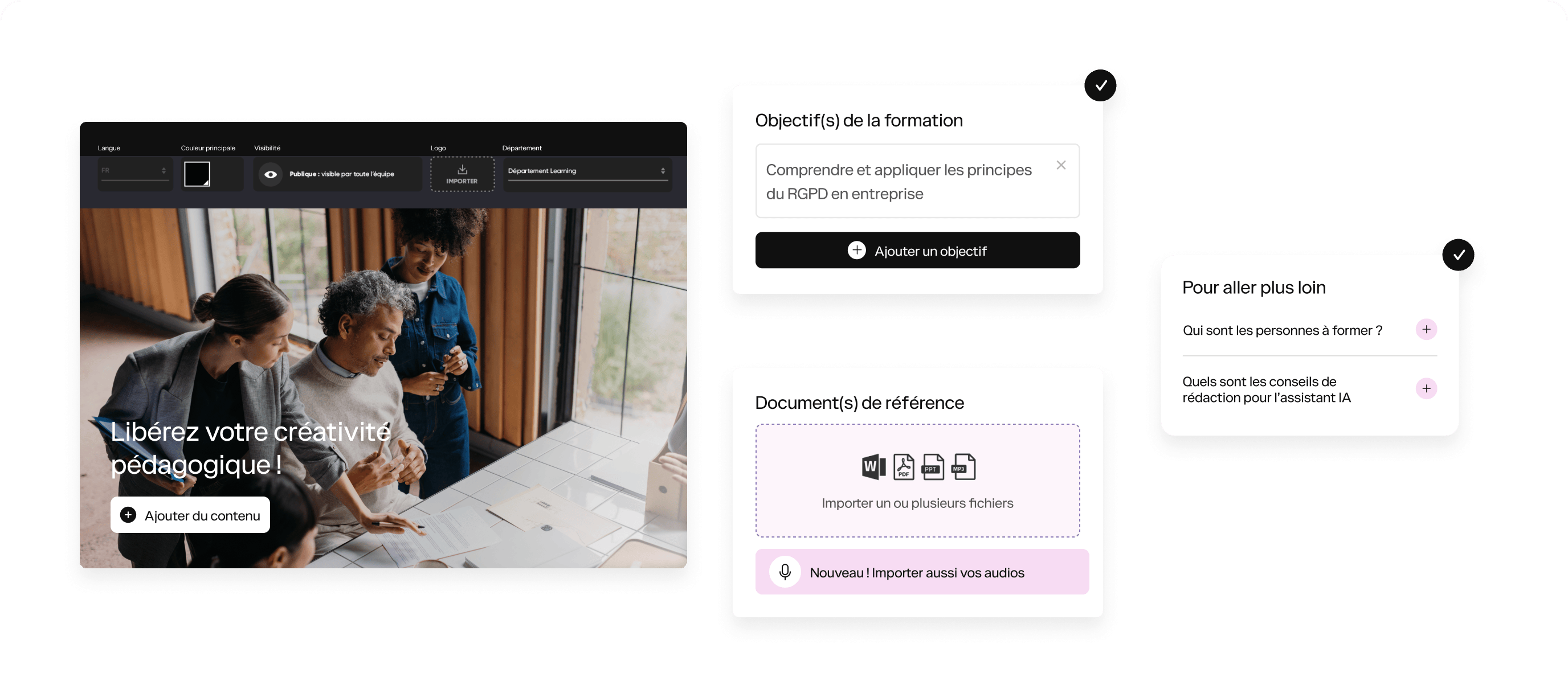Créez facilement vos propres formations digitales à impact