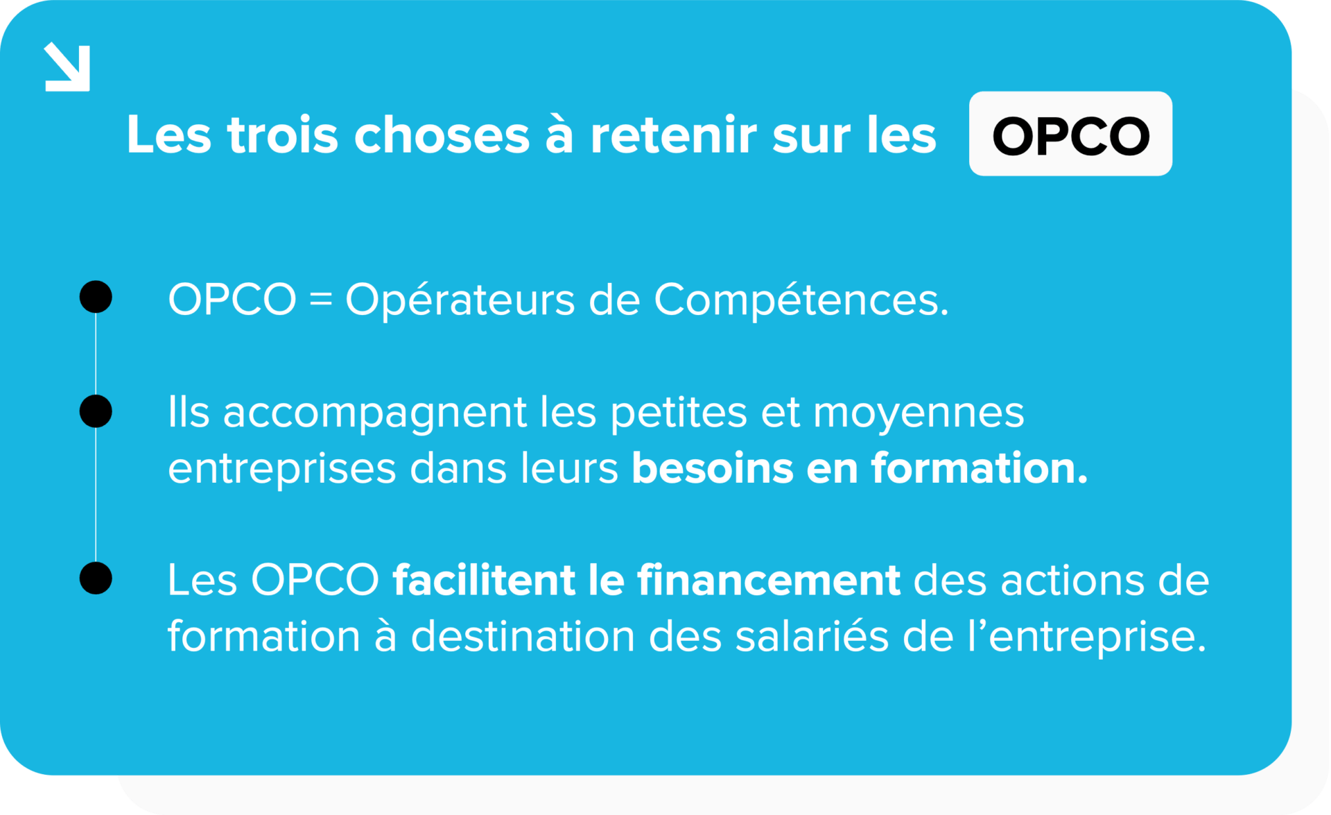 Trois choses à retenir sur les OPCO