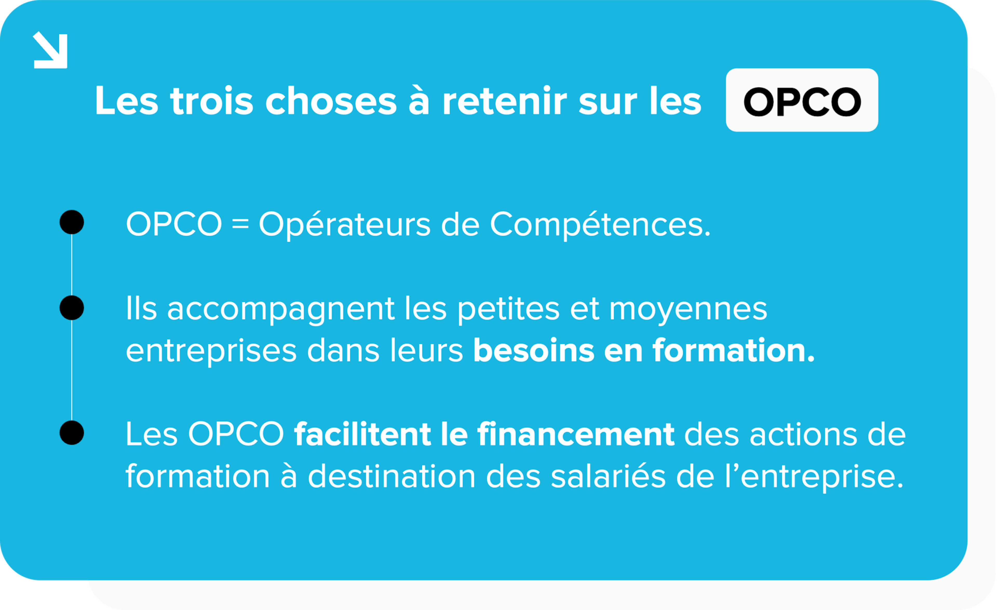 Trois choses à retenir sur les OPCO
