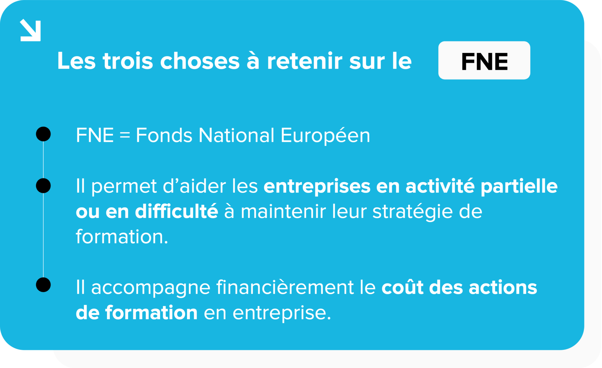 Trois choses à retenir sur le FNE