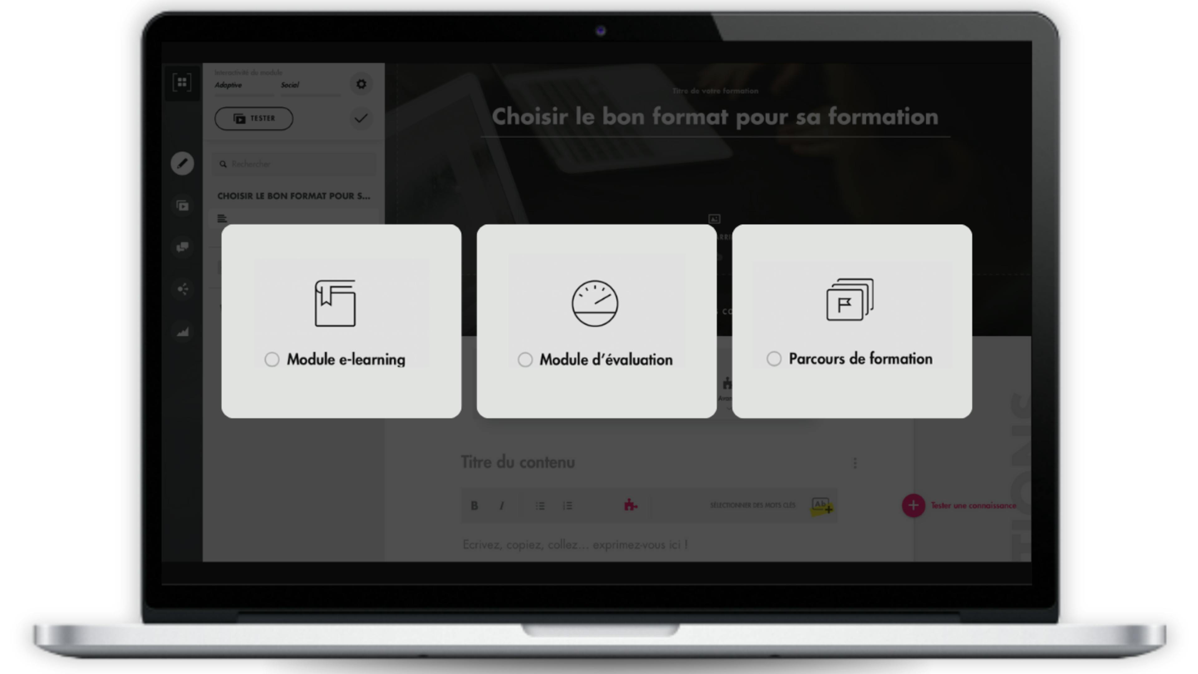 3 formats pédagogiques Teach Up