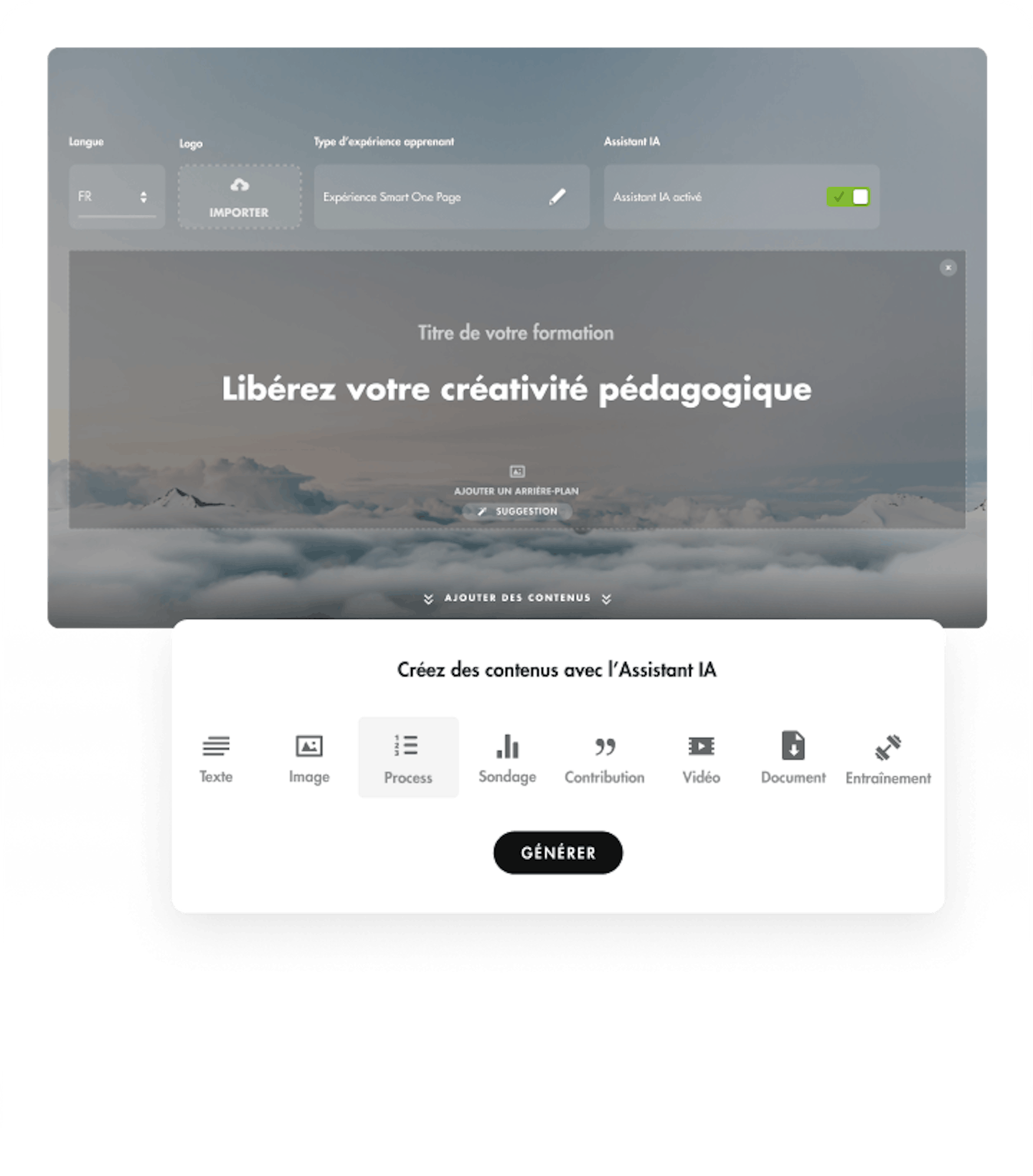Outil auteur Teach Up