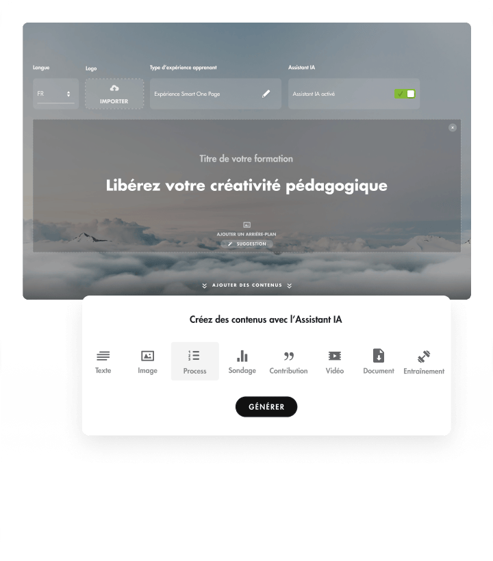Outil auteur Teach Up