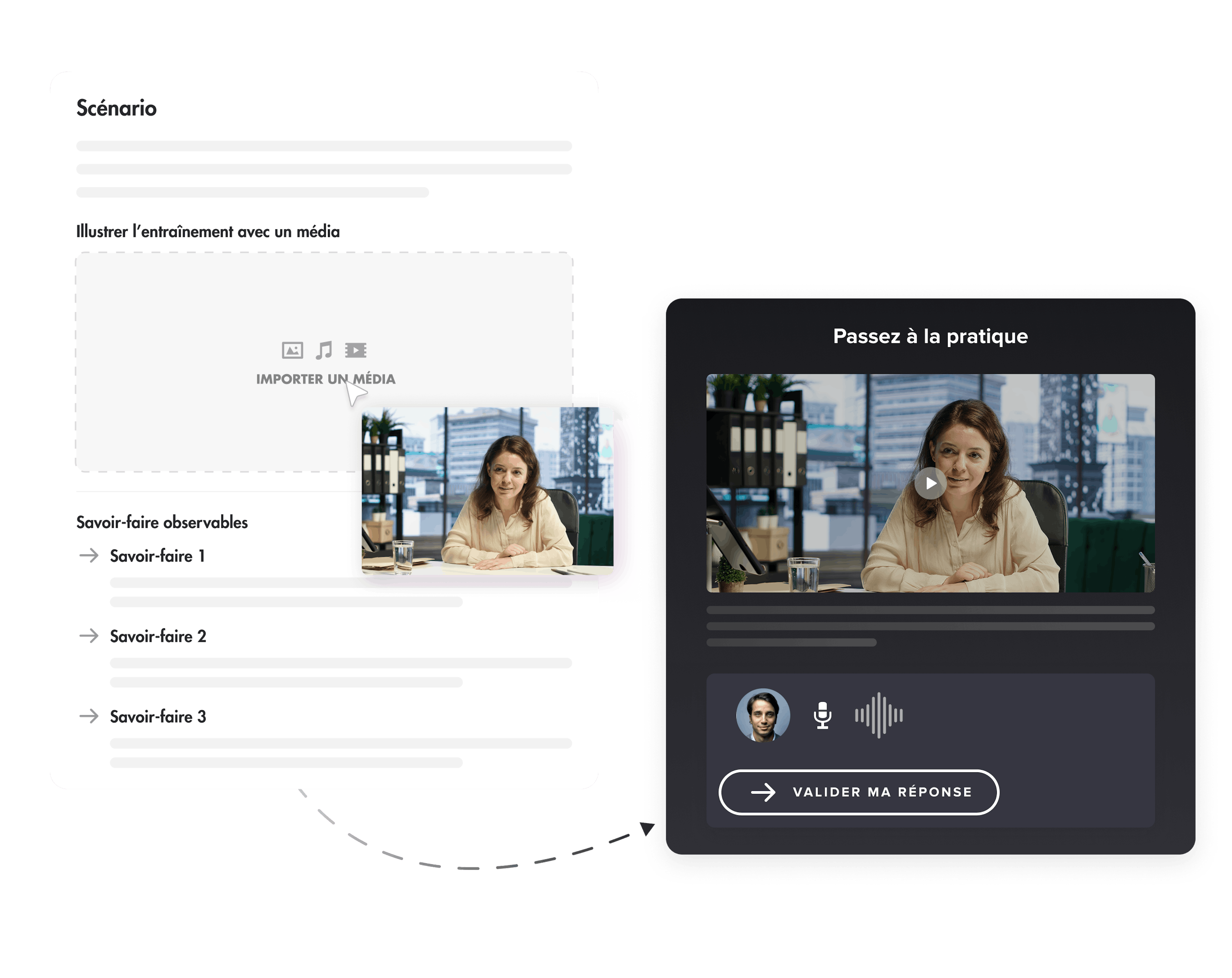 Création entraînement coaché Teach Up