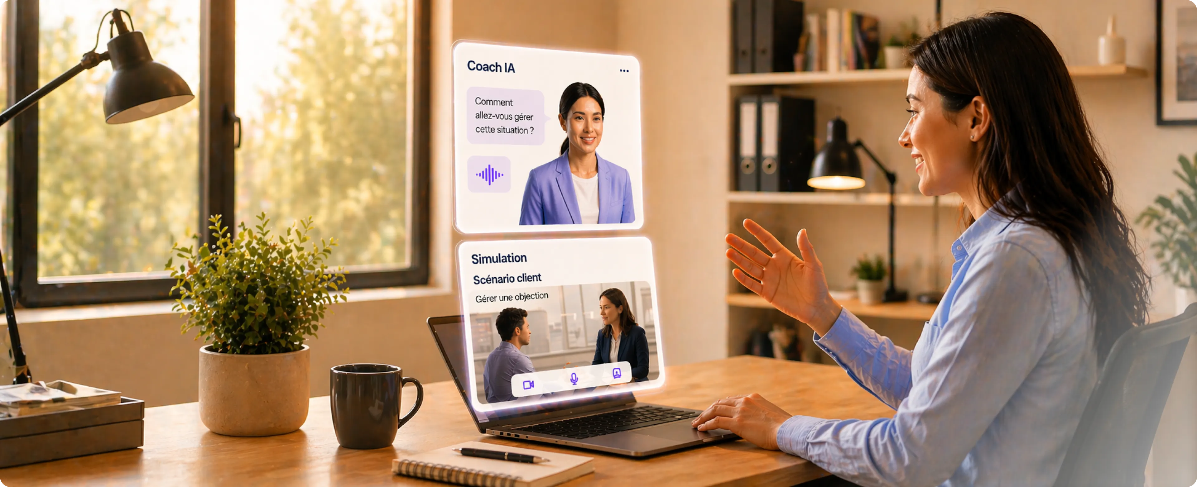 Coaching IA, simulations IA, role-plays IA : vers un nouveau modèle de formation en ligne ?