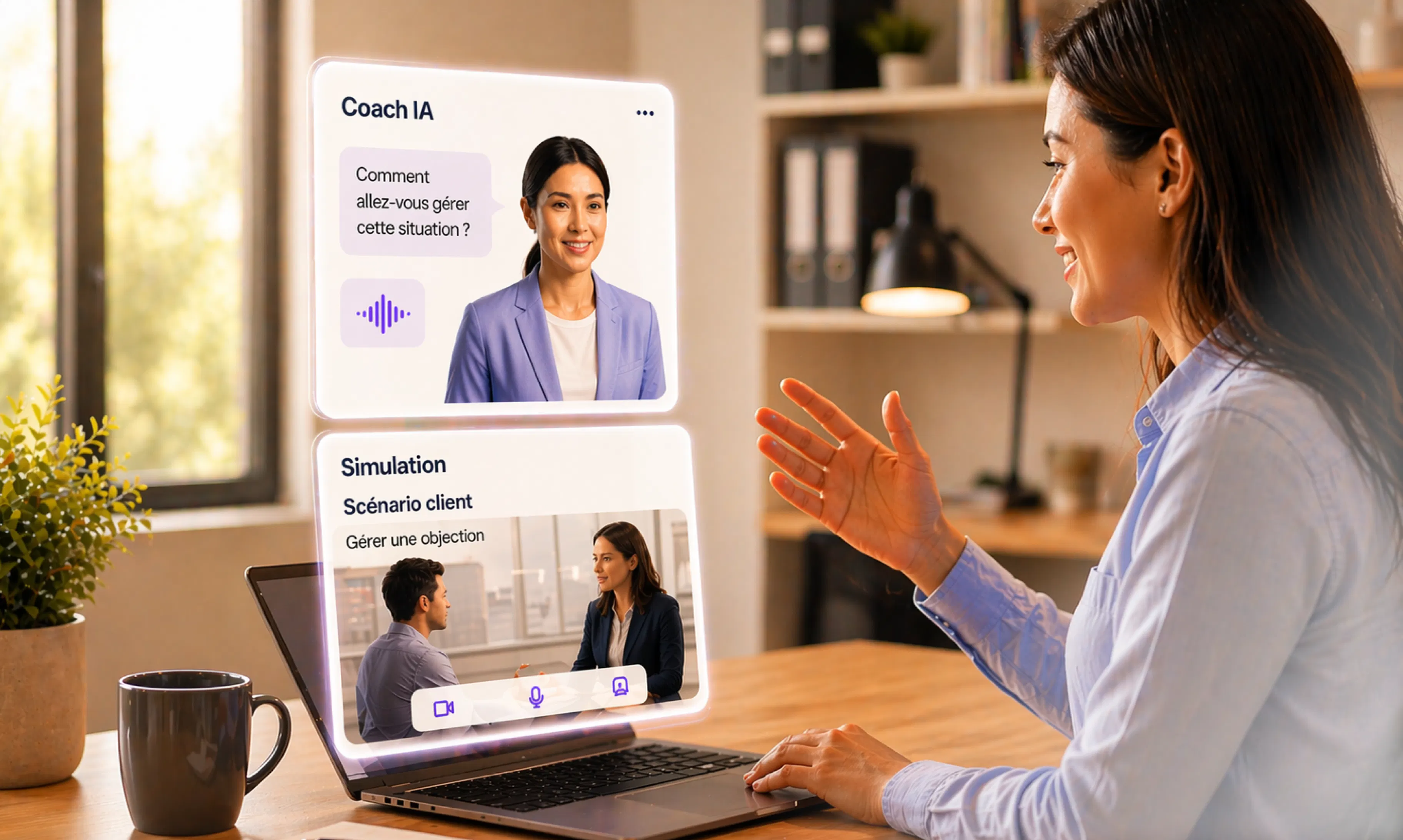 Coaching IA, simulations IA, role-plays IA : vers un nouveau modèle de formation en ligne ?