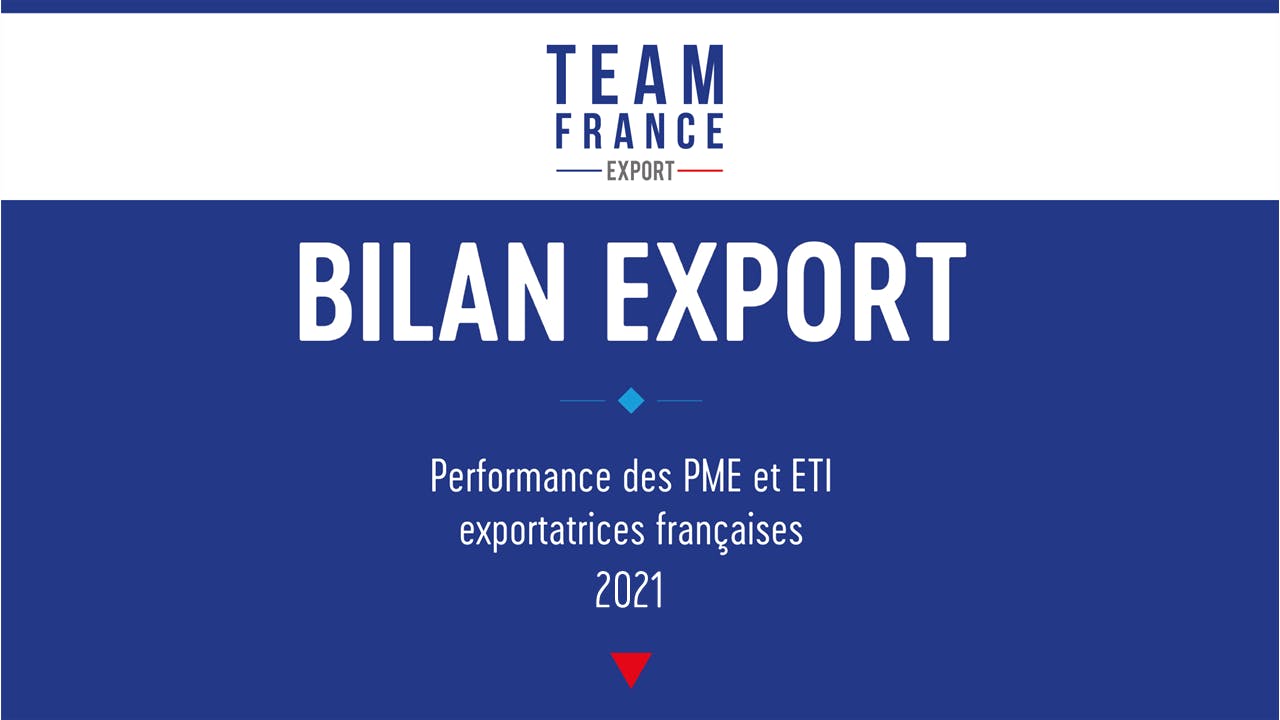 Penelope Welkom Oppositie Bilan Export des PME et ETI, 3éme édition - Team France Export