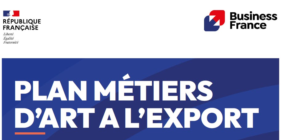 Plan métiers d’art à l’export