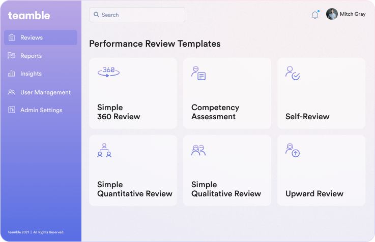 Simplify performance reviews