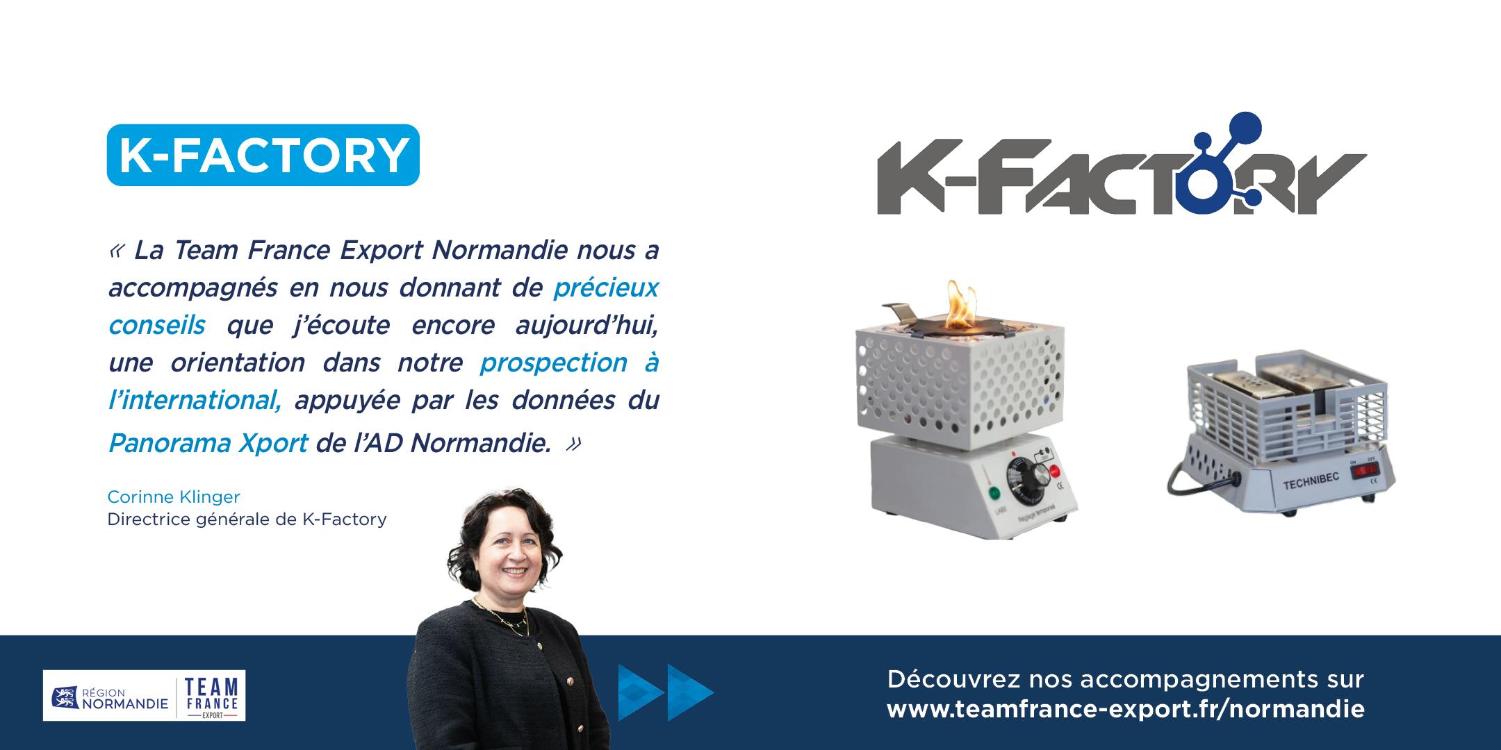 K-Factory, des becs électriques normands à l'international qui se substituent aux becs Bunsen gaz