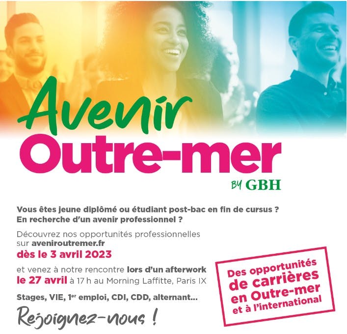 Face au besoin accru de recrutement, le premier employeur privé de l’Outre-mer, initie une action de recrutement dédiée aux étudiants et jeunes diplômés d’Outre-mer et à ceux partis poursuivre leurs études.