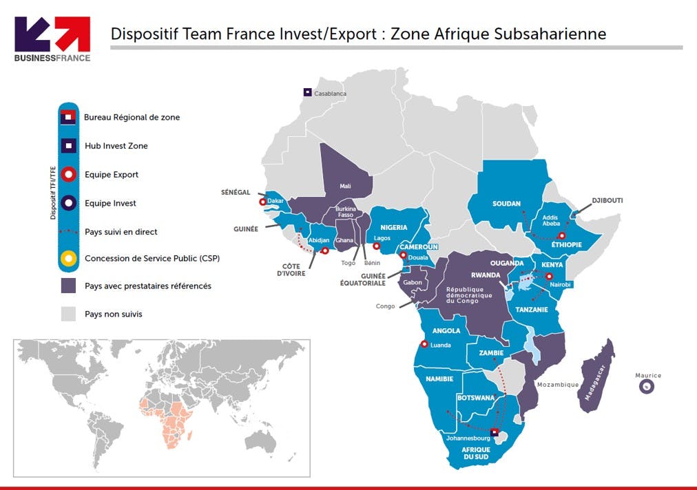 Information Marche Zone Ocean Indien Afrique Australe Et Orientale Team France Export