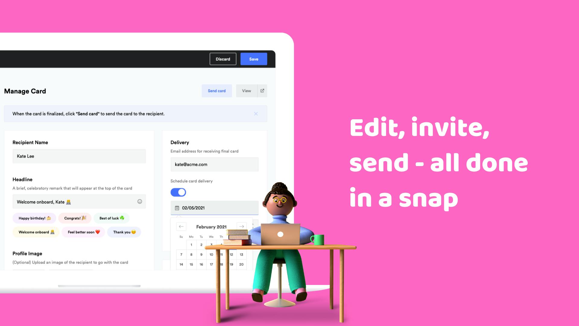 Cover Image for Online Group card for Teams: Teamo | New features
