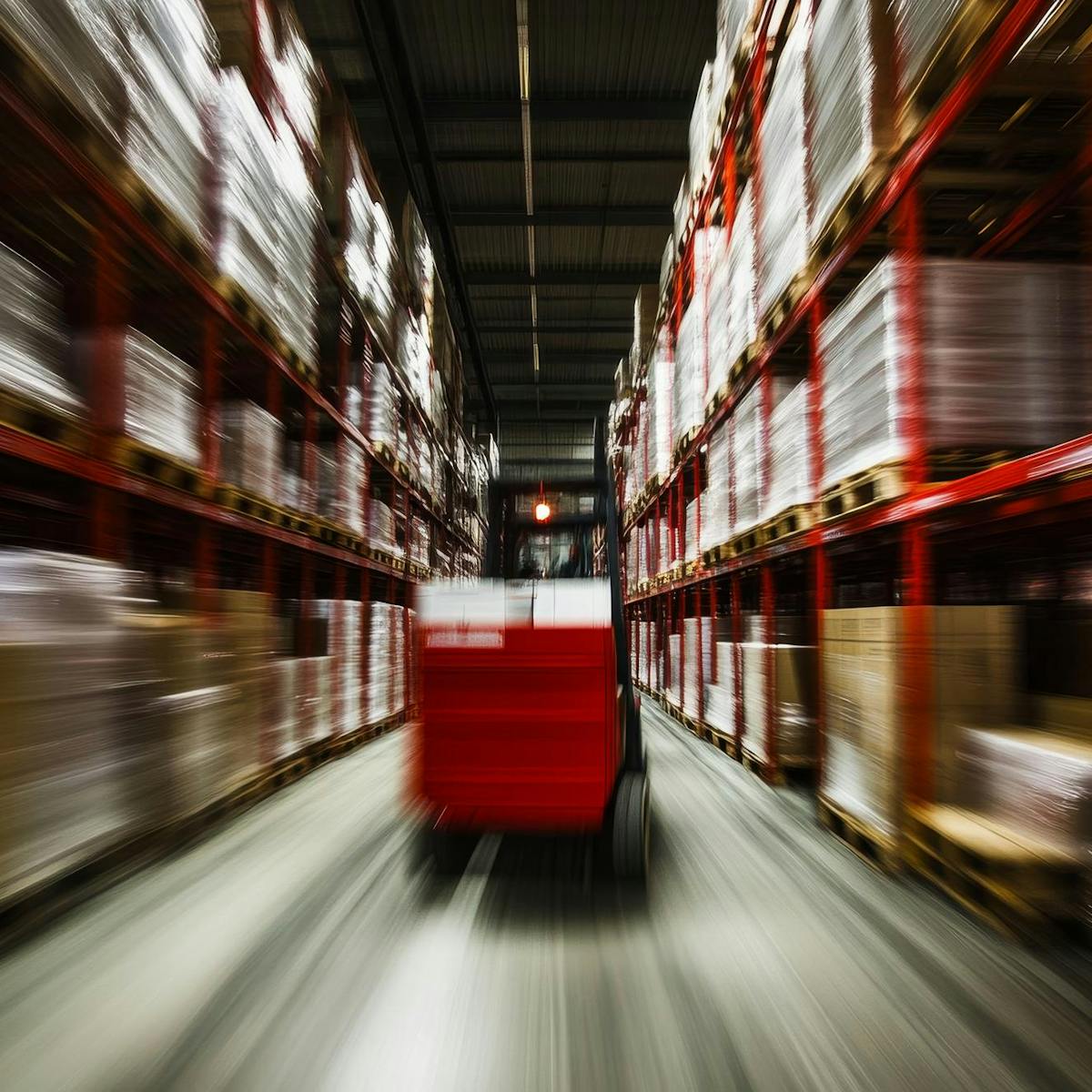 Lagerung und Intralogistik eines Unternehmens