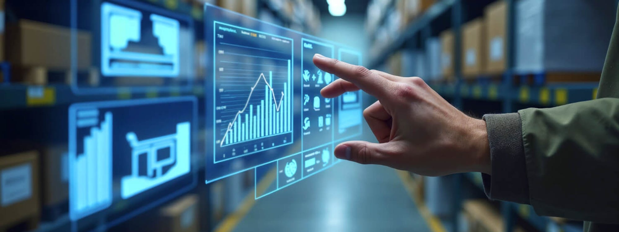 Künstliche Intelligenz erzeugt ein Monitoring mit allen Zahlen aus der Logistik und schlägt Optimierungen vor