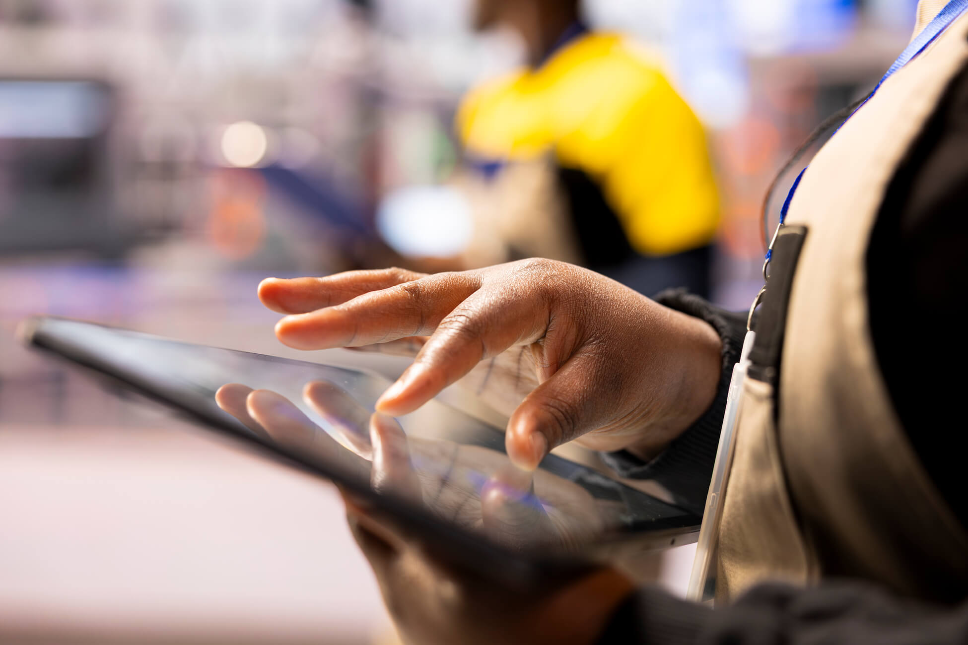 Mobile Kommissionierung am Tablet