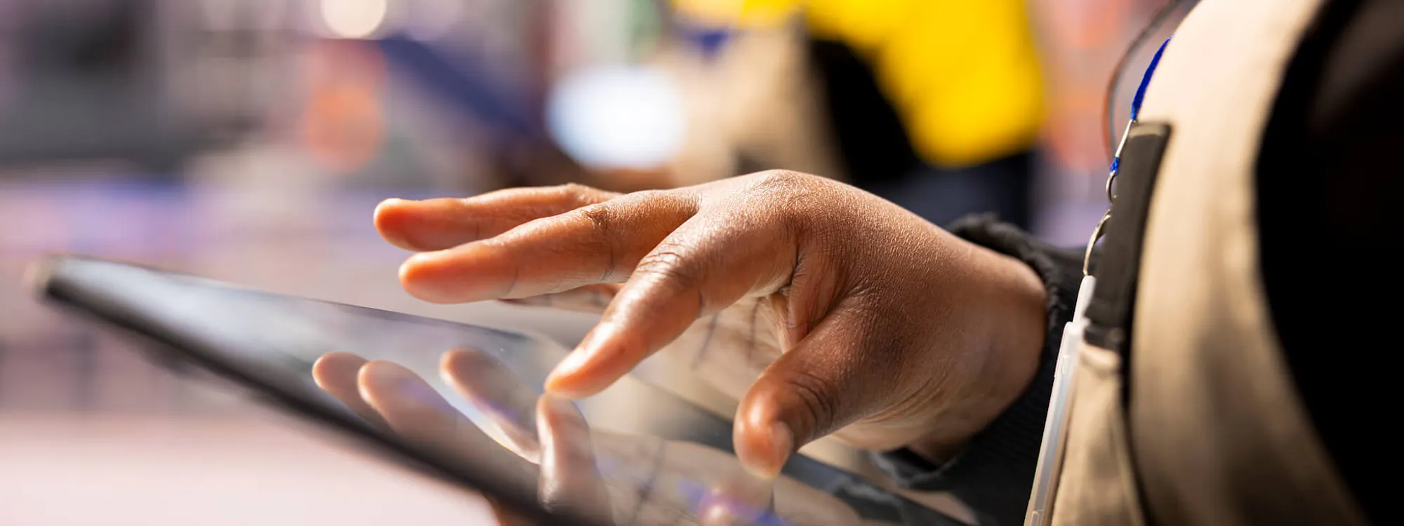 Mobile Kommissionierung am Tablet