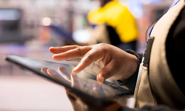 Mobile Kommissionierung am Tablet