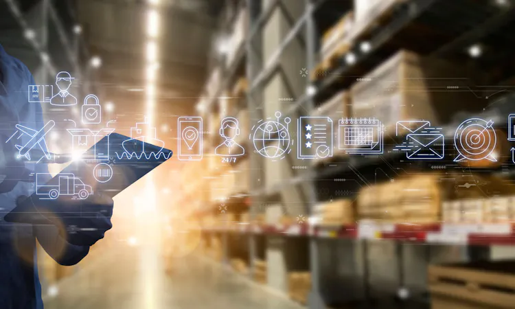 Digitale Anzeige von VAS