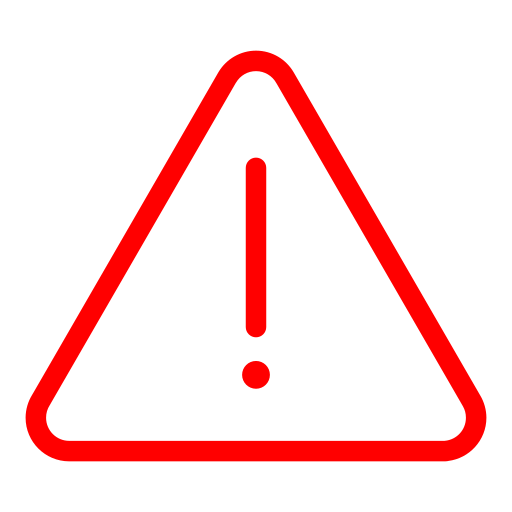 Gefahrenschild Icon