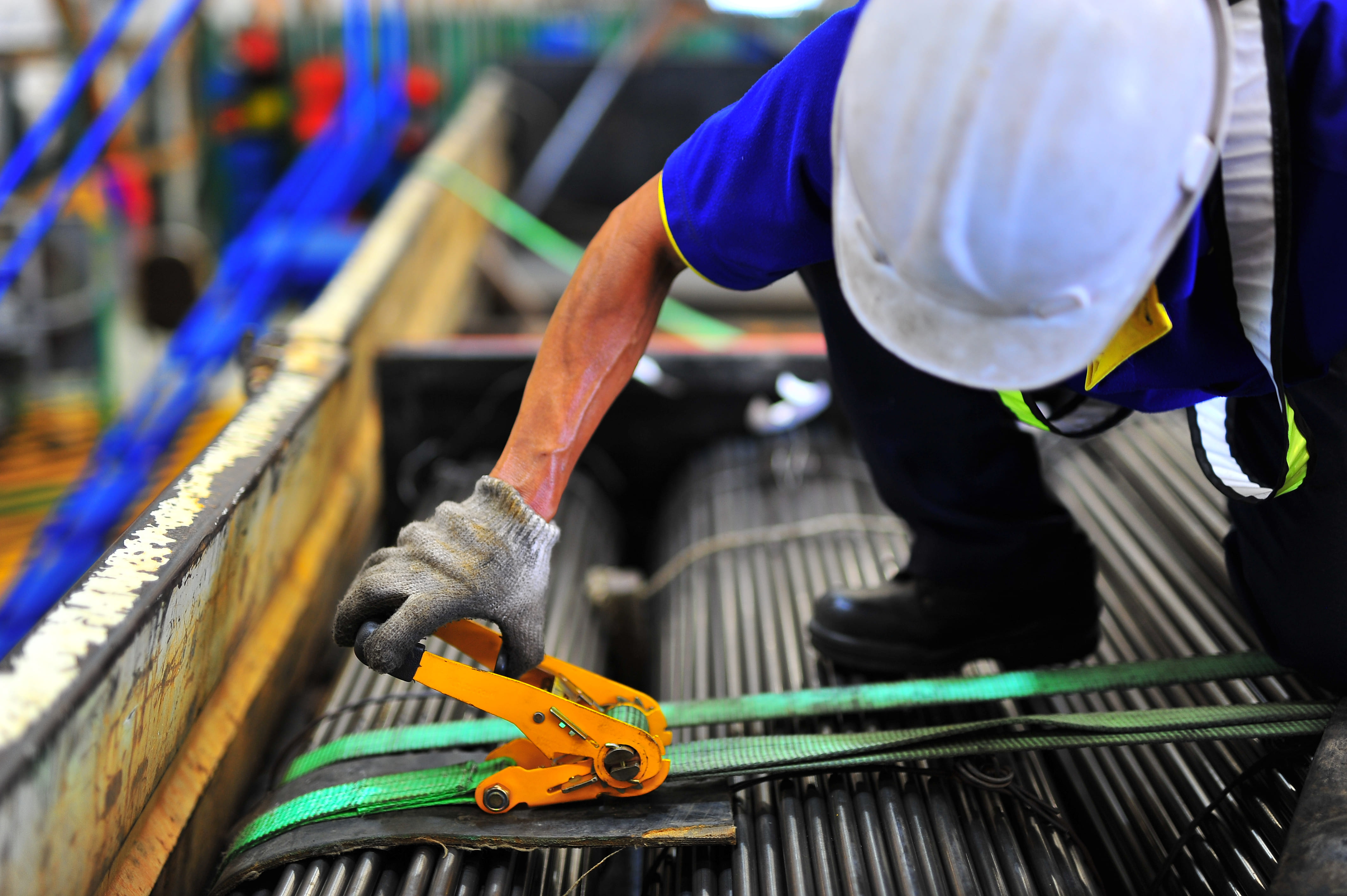 Ladungssicherung und Verladung Logistik