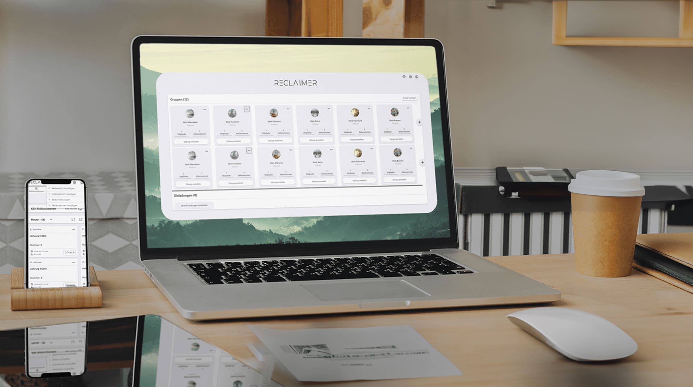 Reclaimer Reklamationsapp TEAMProjekt Outsourcing