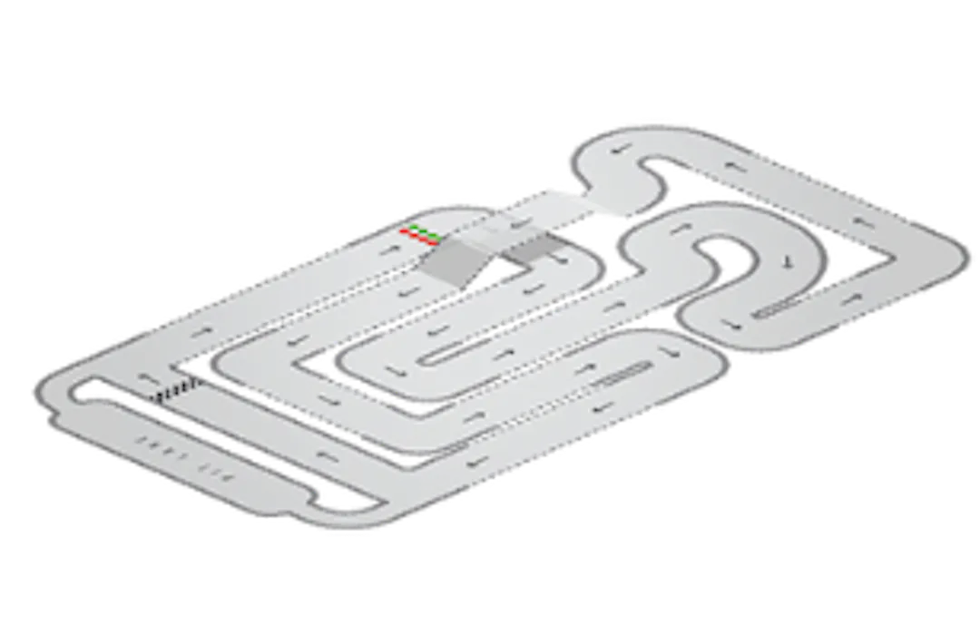 Manchester Trafford Track Map