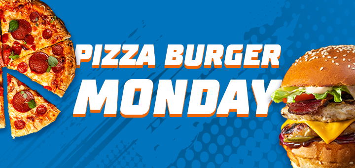 Pizza und Burger Montag