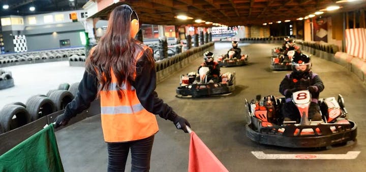 Grid start with marshal