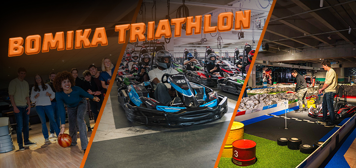 Bomika, Bowlen, Kartfahren und Minigolf