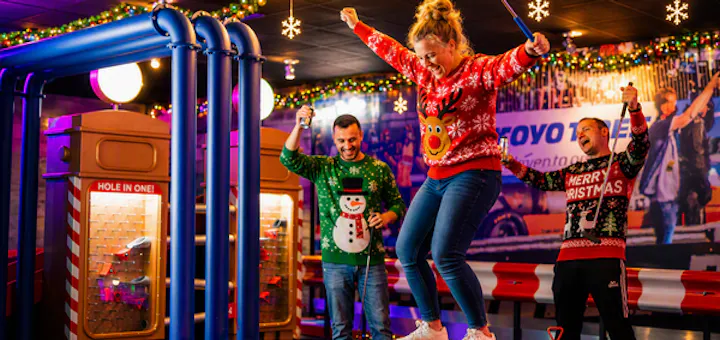 Mini Golf Christmas Party
