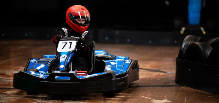 Young Female Racer