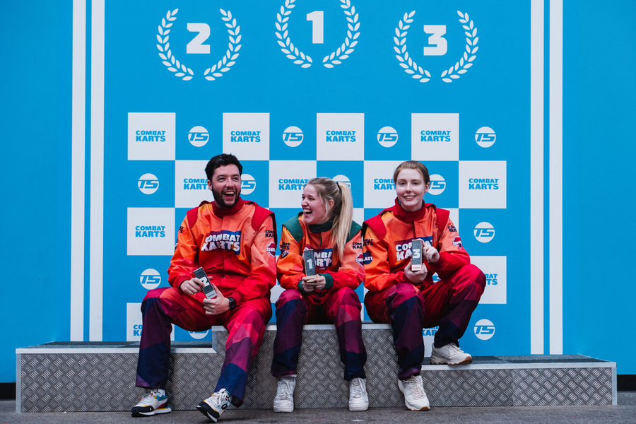 Combat Karts Podium Liverpool