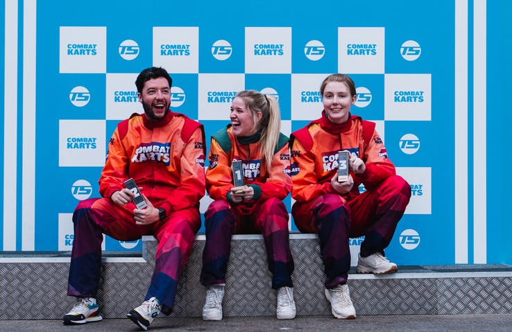 Combat Karts Podium Liverpool