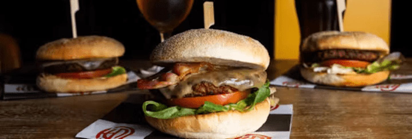 Burger and Beer At TeamSport