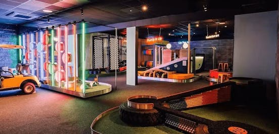 Putt Club Layout At A TeamSport Venue