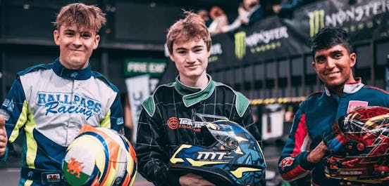 BIKC Drivers Holding Their Helmets