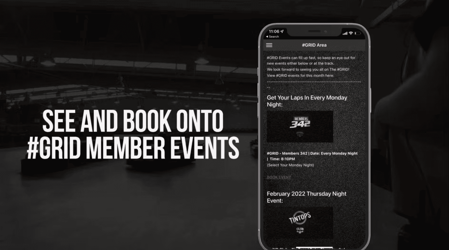 TeamSport App For Member Events